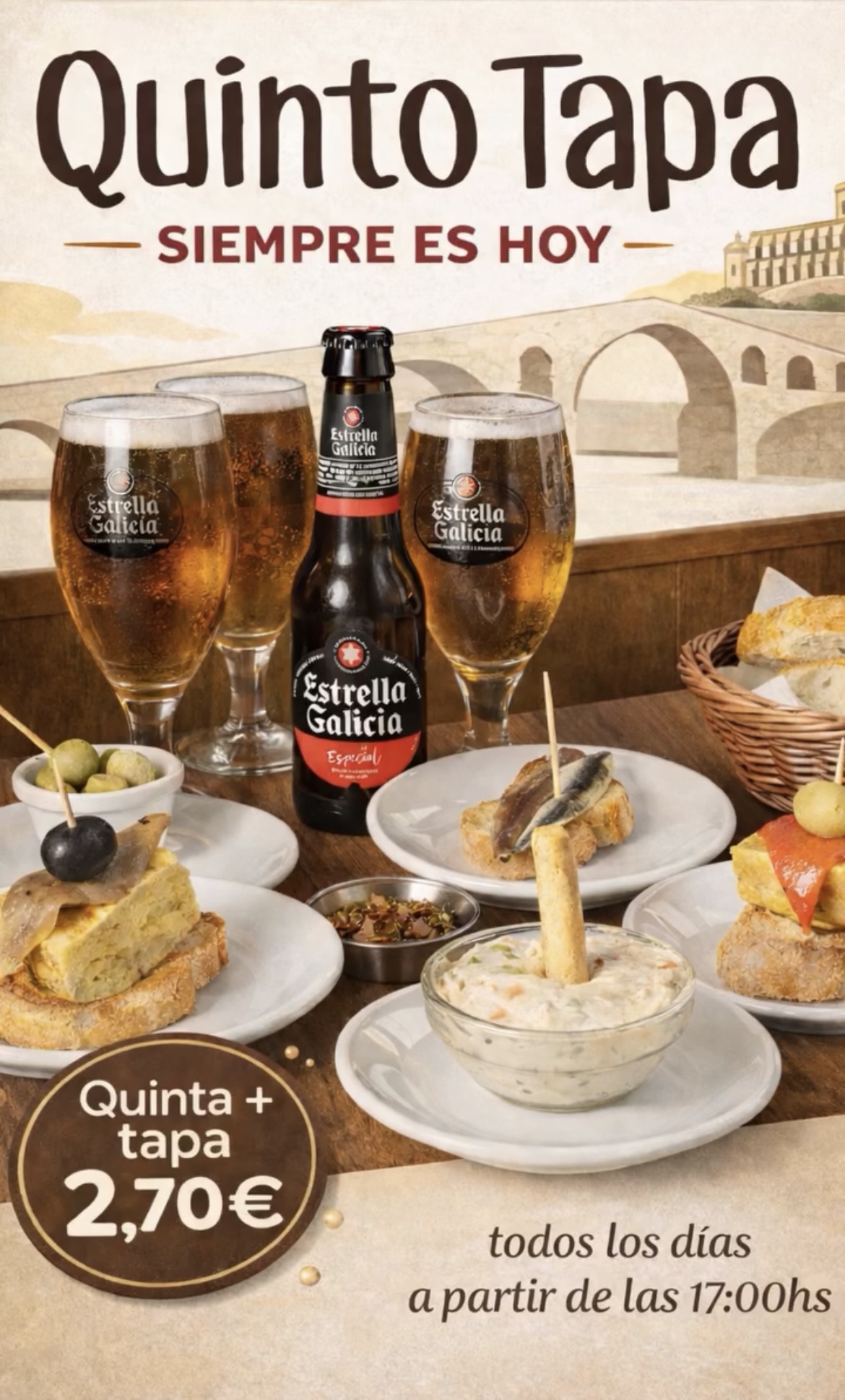 Promoción: Quinto y Tapa